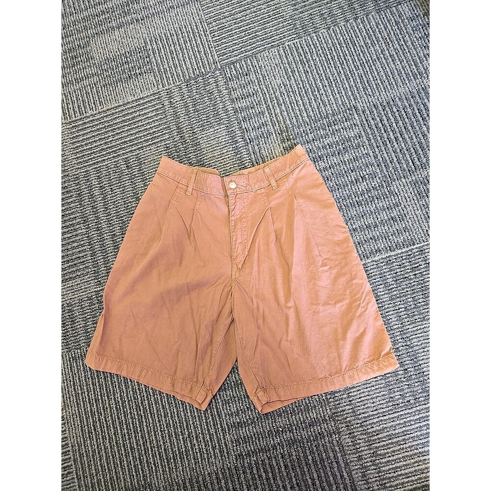 Mens Georges Marciano for Guess Preppy Pleated Shorts 29" x 8 Vintage 80s‎ 90s